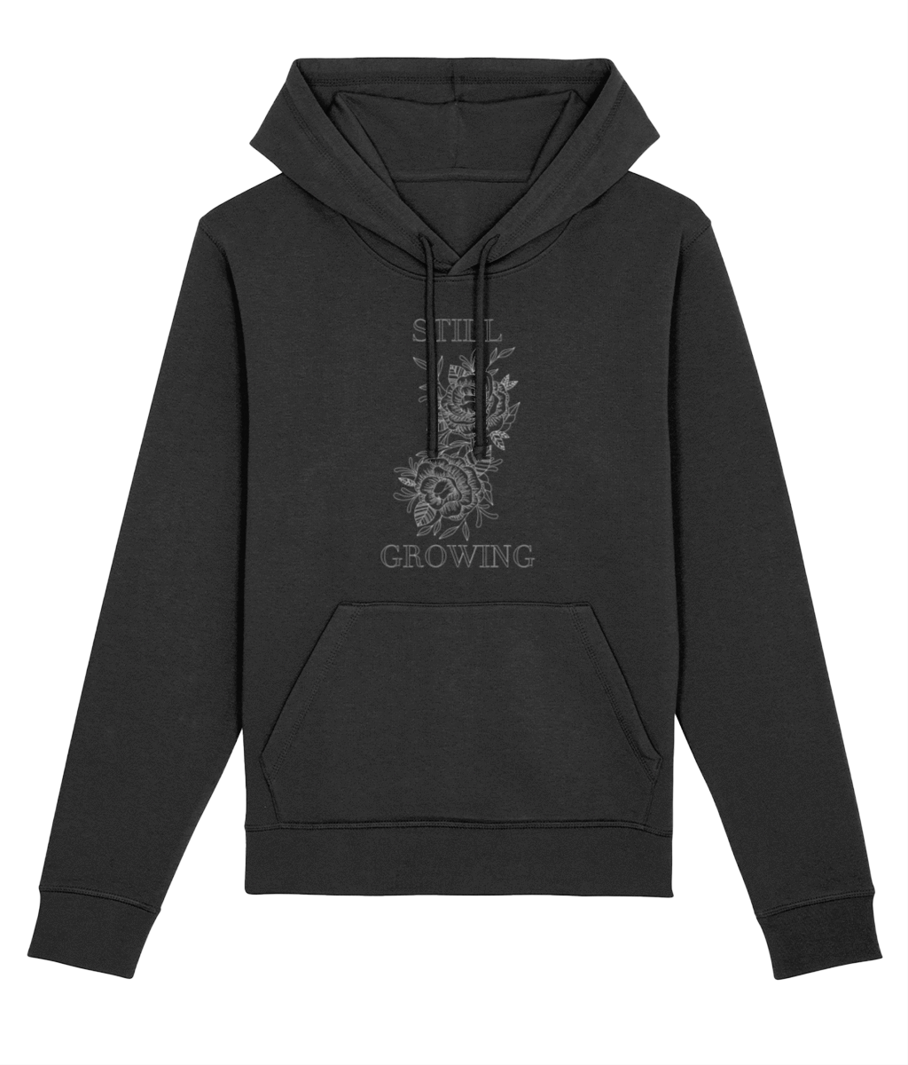 'Still Growing' Organic Unisex Hoodie