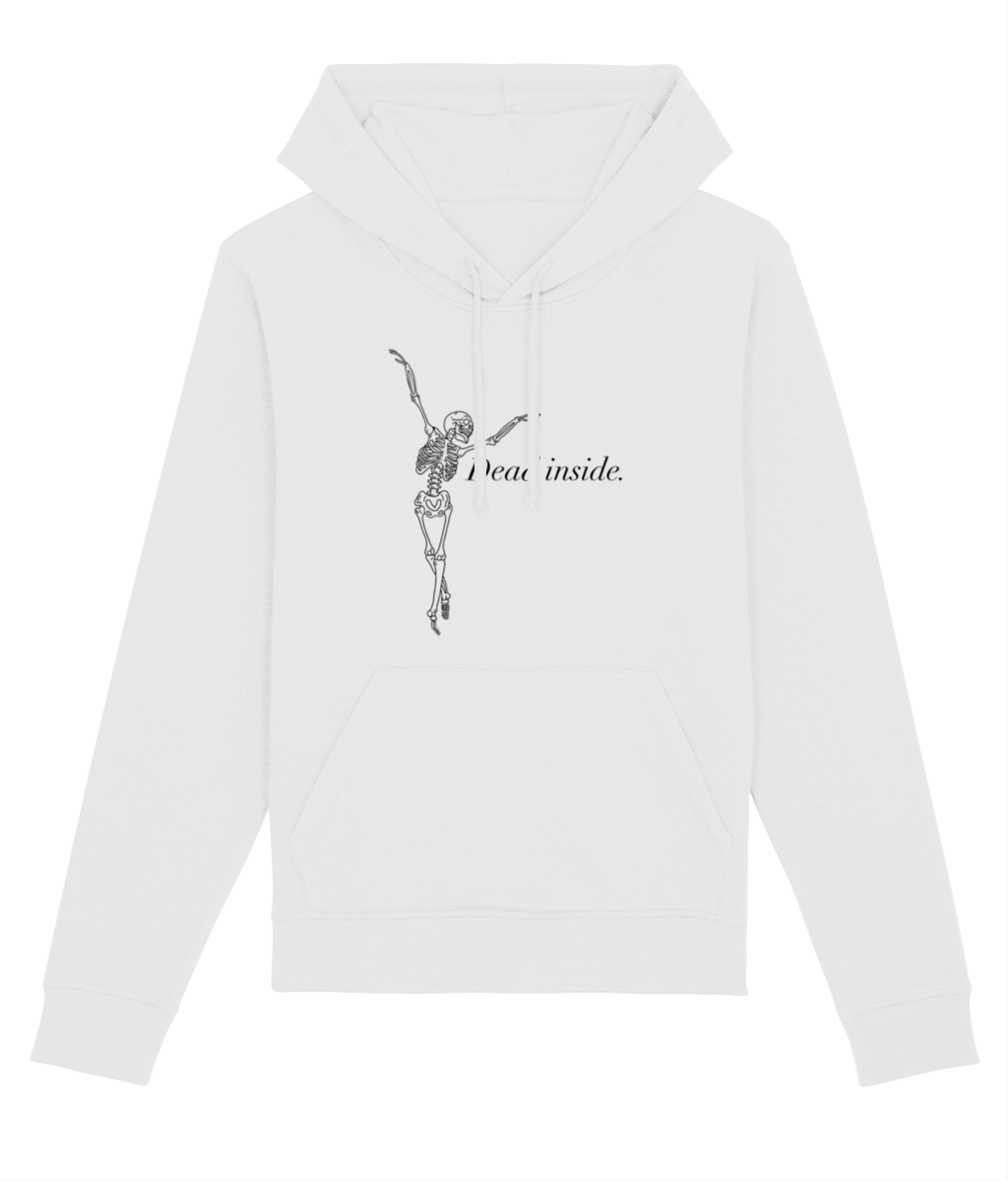 'Dead inside' Organic Unisex Hoodie
