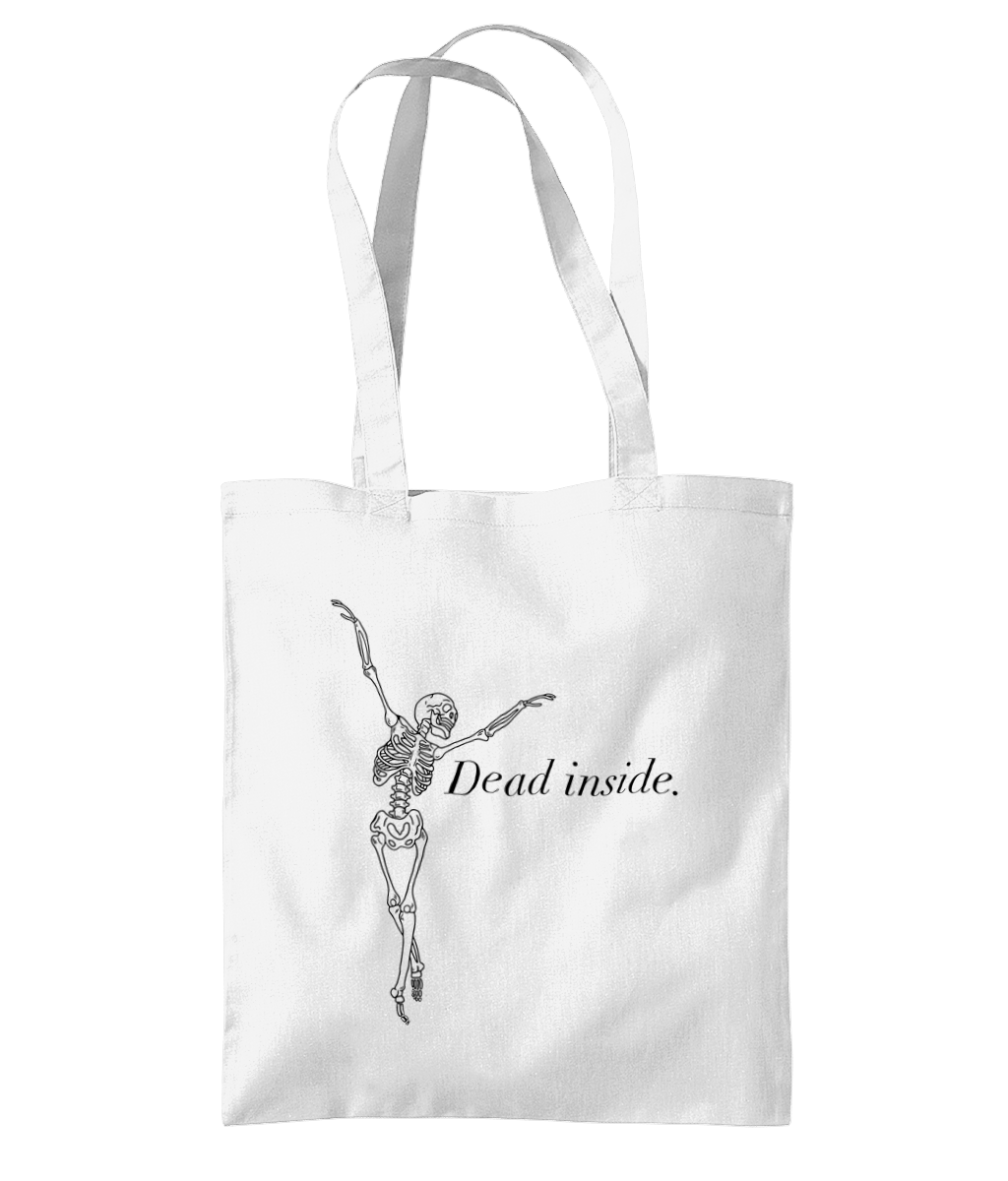 'Dead inside' Organic Cotton Tote Bag