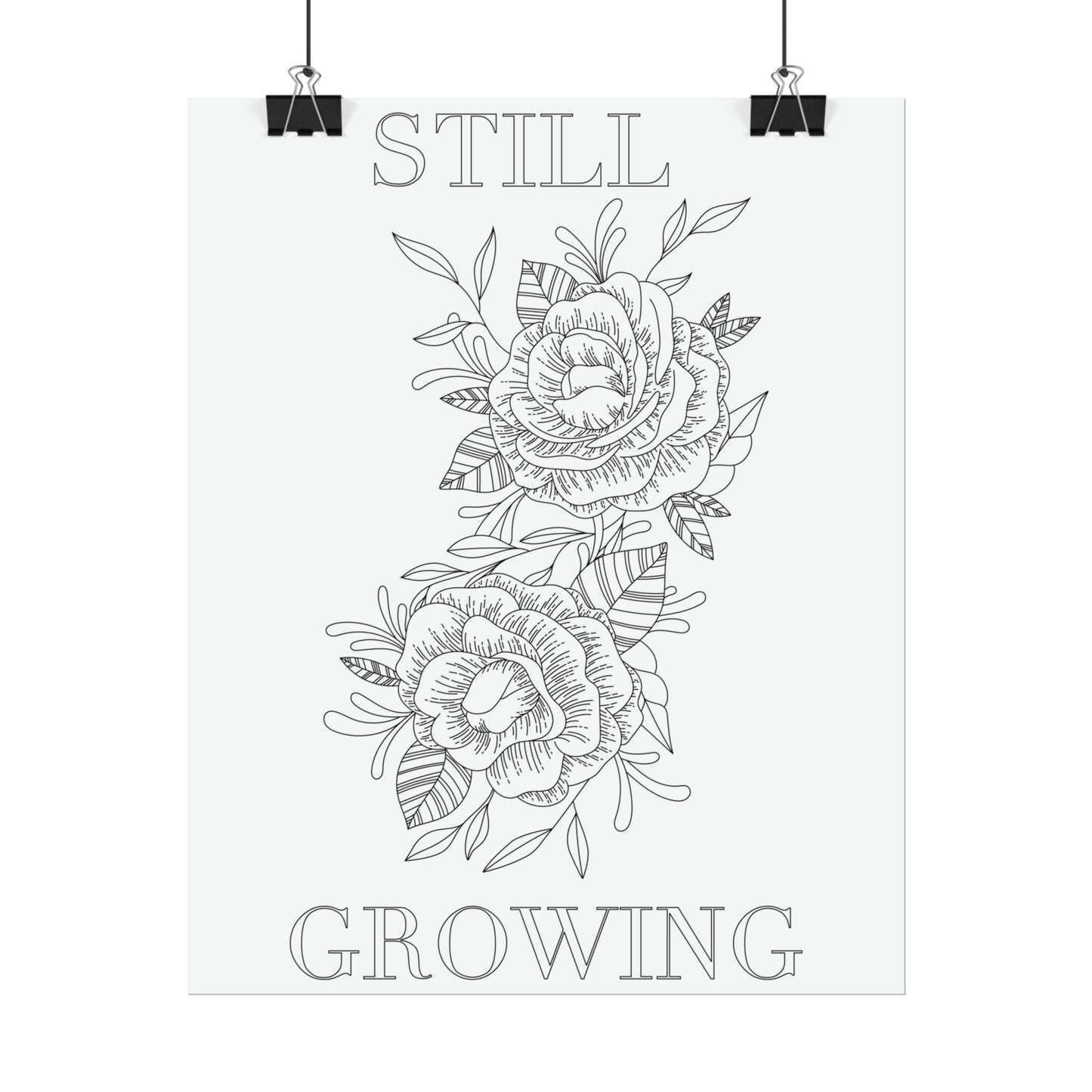 'Still Growing' Poster