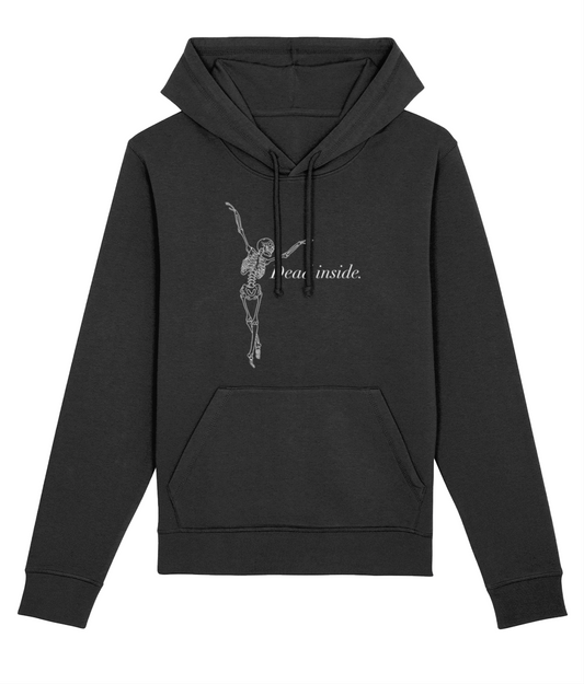 'Dead inside' Organic Unisex Hoodie