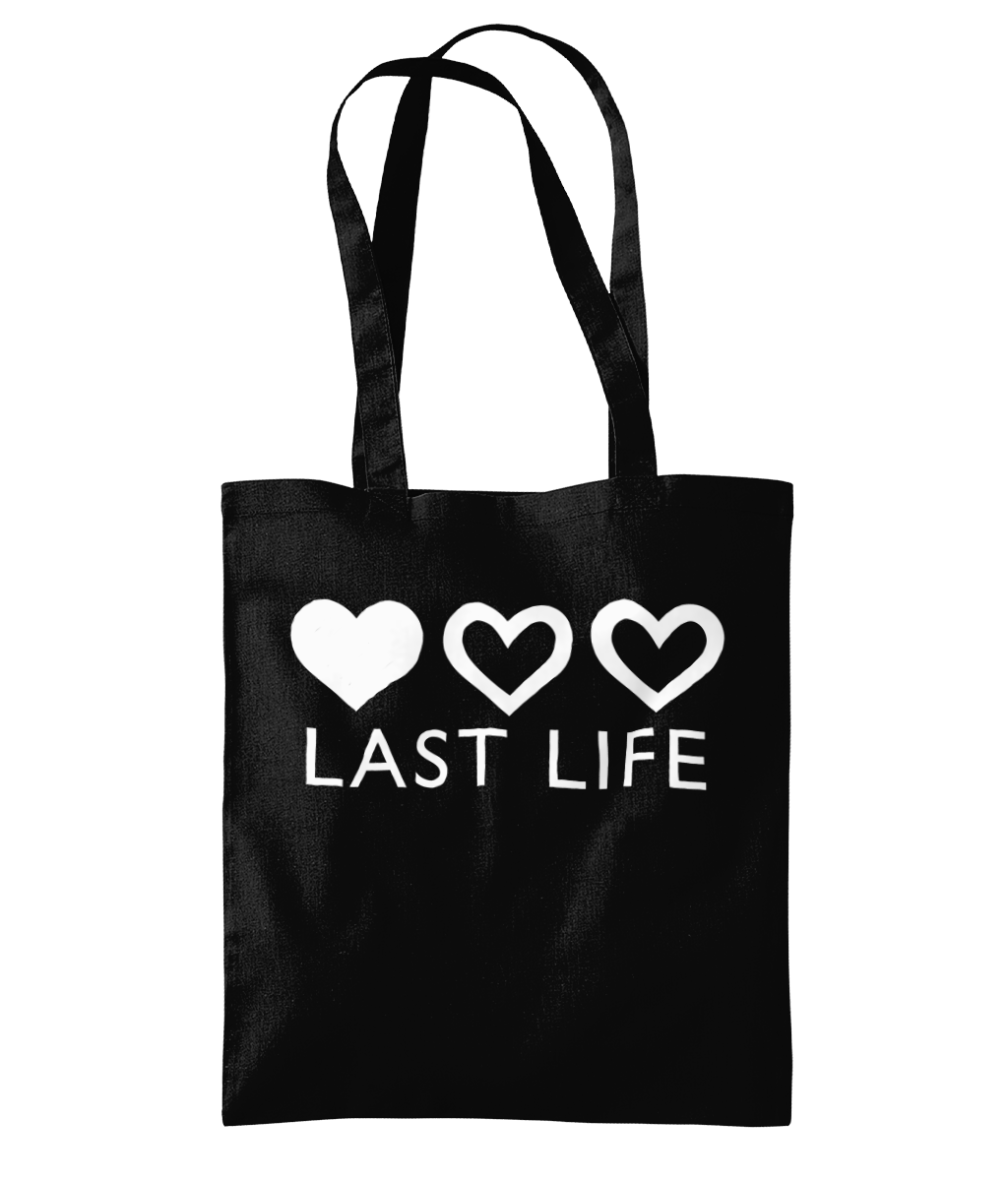 'LAST LIFE' Organic Cotton Tote Bag