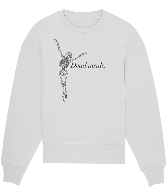 'Dead inside' Oversized Unisex Sweatshirt